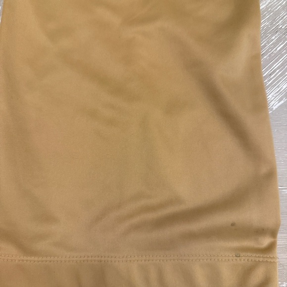 Baby Phat Tan Mustard Gold Casual Flared Track Pants - Picture 10 of 11